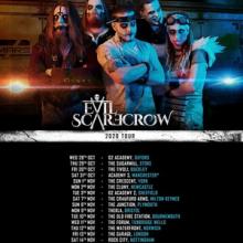 Evil Scarecrow UK Tour 2020 poster