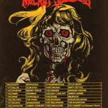 Exhumed & Gatecreeper US Tour 2019 poster