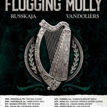 Flogging Molly US Tour 2022 poster