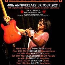 Gene Loves Jezebel UK Tour 2021 poster