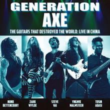 Generation Axe The Guitars that Destroyed the World (Live in China) cover