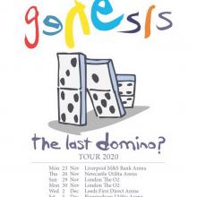 Genesis UK Tour 2020 poster