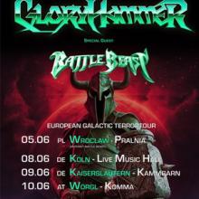 Gloryhammer Euro Tour 2020 poster