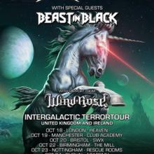 Gloryhammer UK Tour 2019 poster