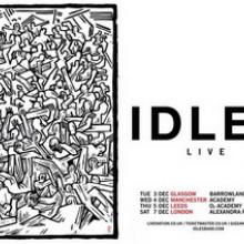 Idles UK Tour 2019 poster