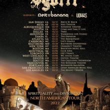 Igorrr North American Tour 2022 poster