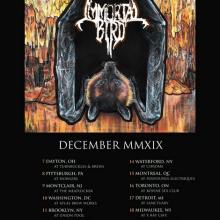 Immortal Bird US Tour 2019 poster