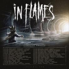 In Flames UK & EU Tour 2020 poster