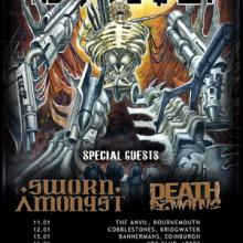 Incite UK Tour 2020 poster