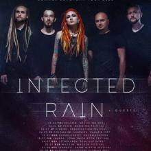 Infected Rain Euro Tour 2020 poster