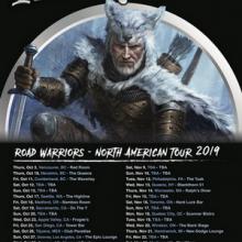 Iron Kingdom North American Tour 2019 poster