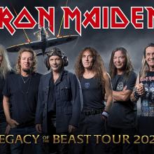 Iron Maiden EU Tour 2021 poster