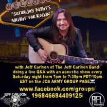 The Jeff Carlson Band acoustic show 2020 poster
