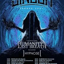 Jinjer EU Tour 2021 poster