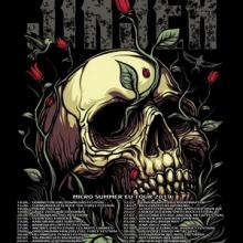 Jinjer Euro Tour 2019 poster