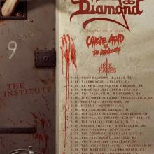 King Diamond North American Tour 2019 poster