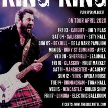 King King UK Tour 2020 poster