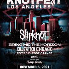 Knotfest Los Angeles 2021 poster