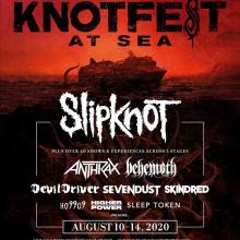 Knotfest At Sea poster 2020