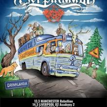 Korpiklaani UK Tour 2020 poster