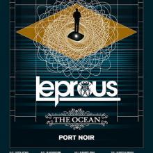 Leprous EU Tour 2019 poster