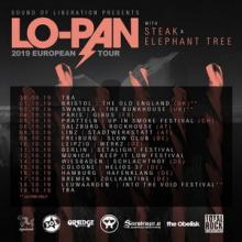 Lo-Pan Euro Tour 2019 poster