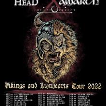 Machine Head & Amon Amarth Euro Tour 2022 poster