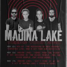 Madina Lake virtual shows 2020 poster