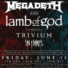 The Metal Tour Of The Year 2020 poster