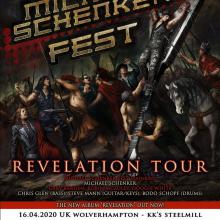 Michael Schenker Fest UK Tour 2020 poster