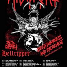 Midnight Euro Tour 2020 poster