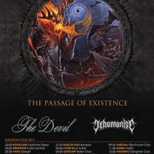 Monstrosity Euro Tour 2019 poster