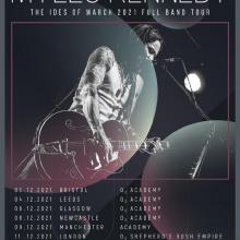 Myles Kennedy UK Tour 2021 poster
