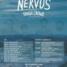 Nervus UK & NA Tour 2019 poster