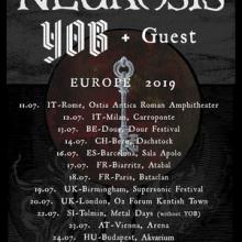 Neurosis Euro Tour 2019 poster