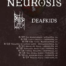 Neurosis North American Tour 2019 poster