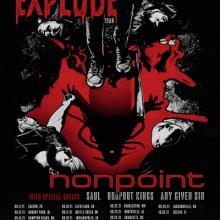 Nonpoint US Tour 2021 poster