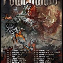 Powerwolf Euro Tour 2021 poster