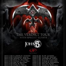 Queensrÿche US Tour 2020 poster