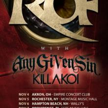 Ra US Tour 2021 poster