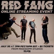 Red Fang Livestream Show 2021 poster