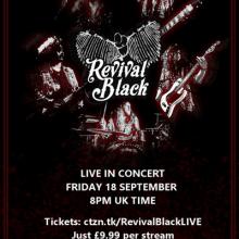Revival Black live streaming show poster