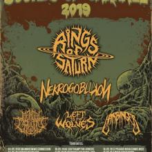 Rings Of Saturn Euro Tour 2019 poster
