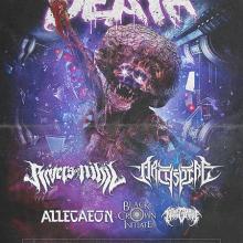Rivers Of Nihil and Archspire Euro Tour 2021 poster