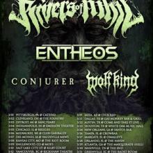 Rivers Of Nihil US Tour 2019 poster