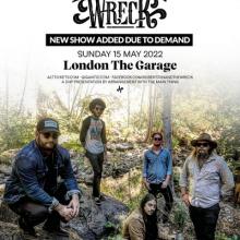 Robert Jon & The Wreck live show London 2022 poster