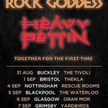 Rock Goddess UK Tour 2019 poster
