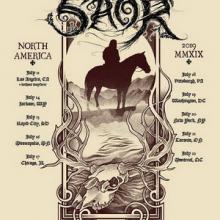Wayfarer & Saor North American Tour 2019 poster