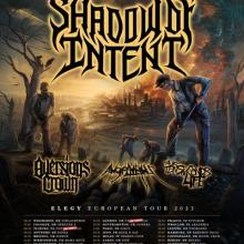Shadow Of Intent Euro Tour 2023 poster