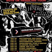 The Five Hundred & Shvapes UK Tour 2019 poster